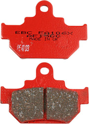 Ebc Fa106x Sport Carbon Klocki Hamulcowe - Półspiekane Metalowe - Przód