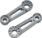 Kuryakyn Ergo Cruise Peg Mount Arms Chrome 4-1/2"