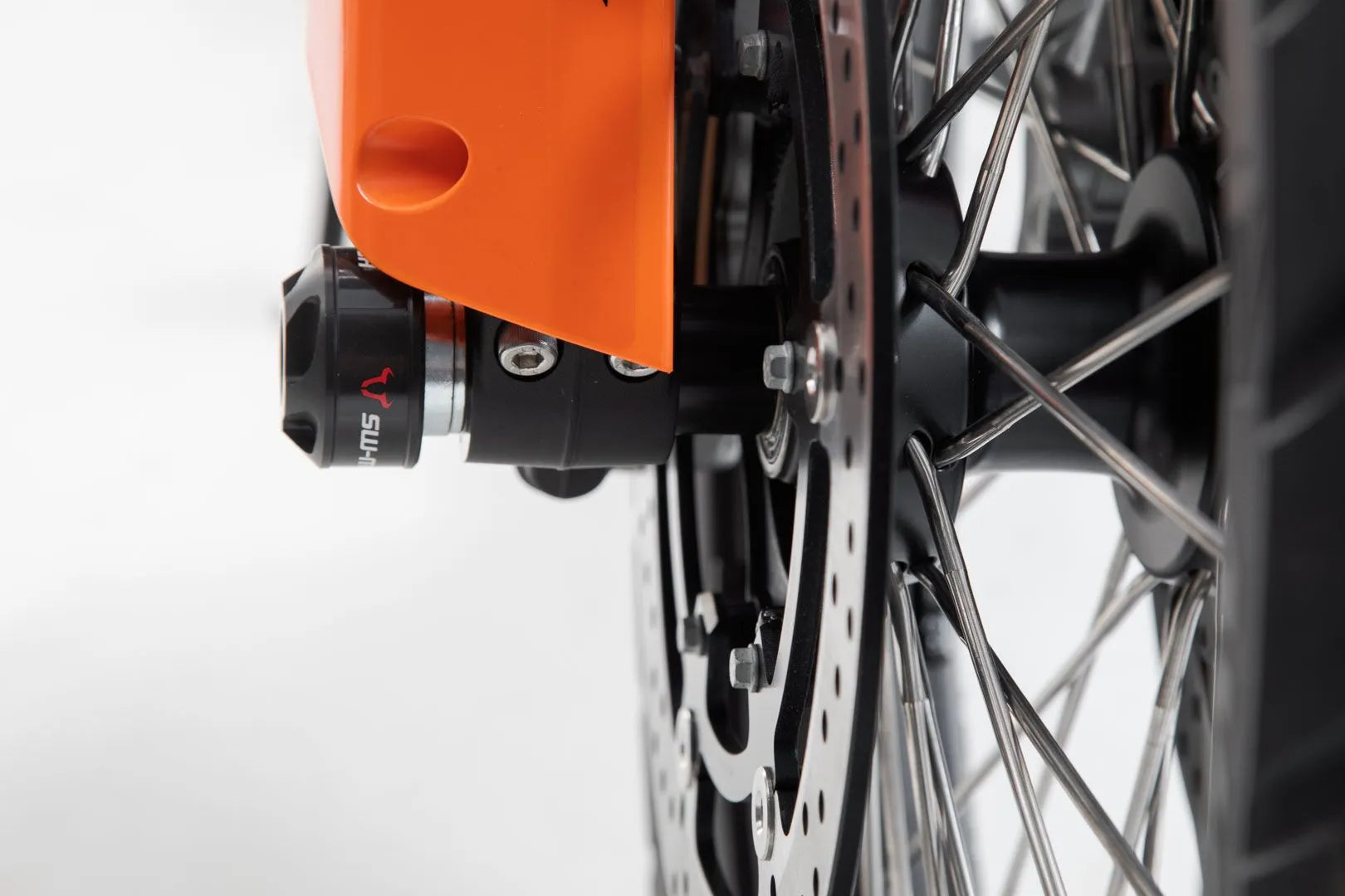 Sw-motech Front Axle Slider Set For Motorcycle Front Axles