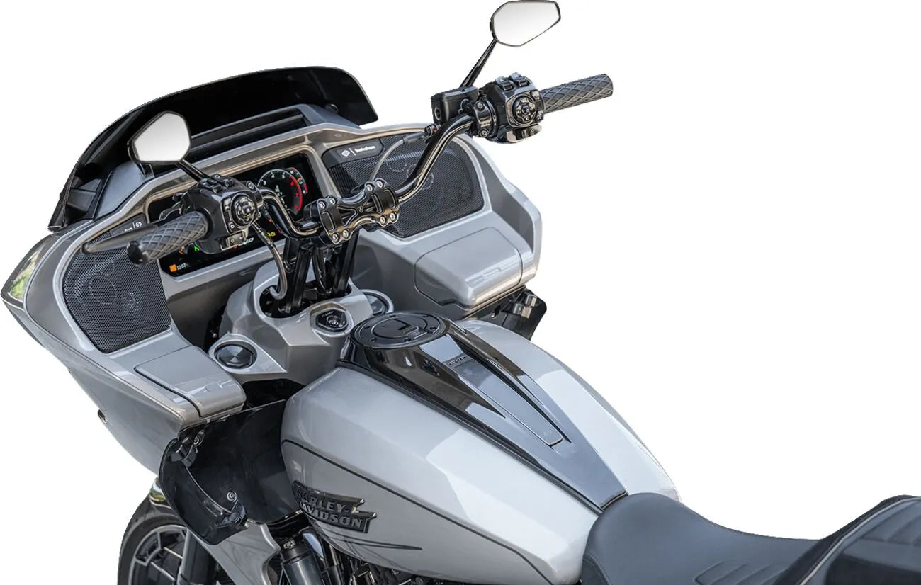 Arlen Ness Moto Handlebar - Black, 1" Diameter