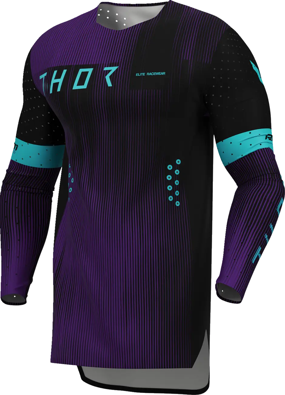 Thor Sportmode Vanish Jersey Black/Purple
