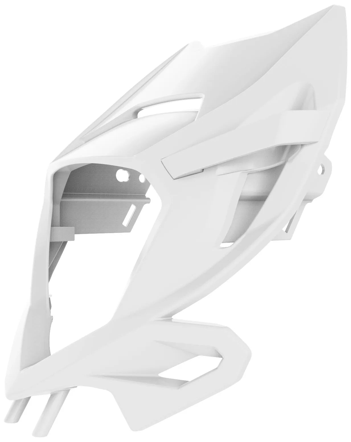 Polisport White Headlight Mask - Front