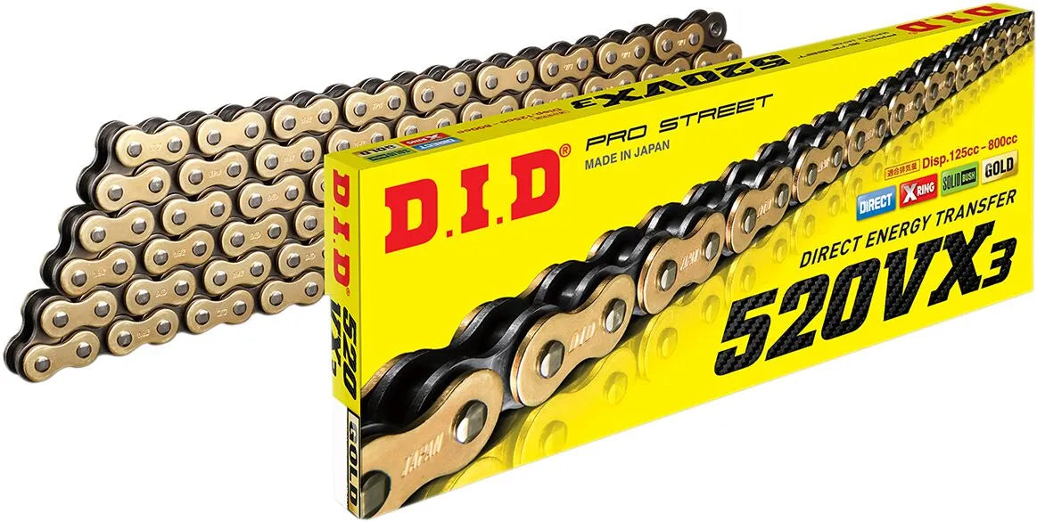 Did 520vx3 Chain - High-performance X-ring Chain