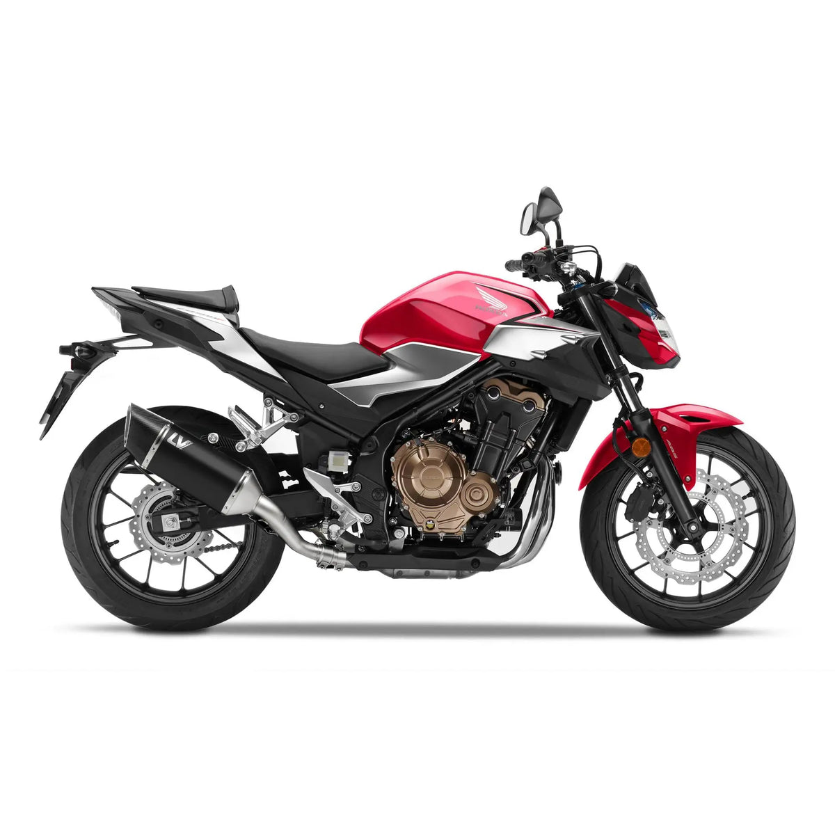 Leovince LV-14R Black Edition Slip-On Muffler for Honda CB CBR