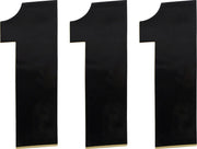 Moose Offroad Vinyl Race Numbers 6" Black (3-pack)