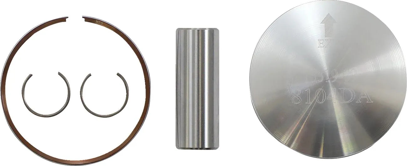 Wossner Piston Kit - 2-stroke, 47.50mm Bore