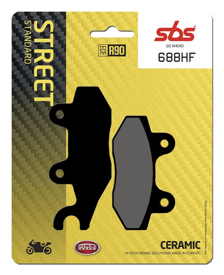 Sbs Hf Street Ceramic Brake Pads - Organic Replacement