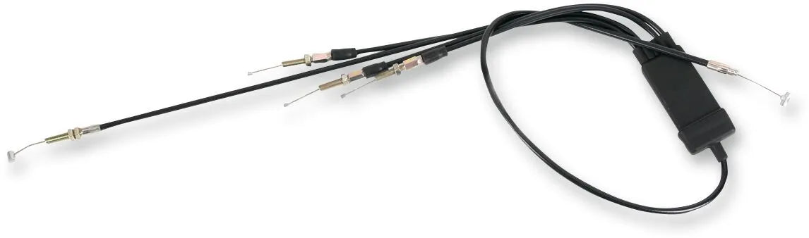 PARTS UNLIMITED Black Vinyl Single Throttle Cable