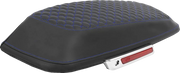 Saddlemen Dragon Scale Saddlebag Lid Covers Blue Pair for FLTR