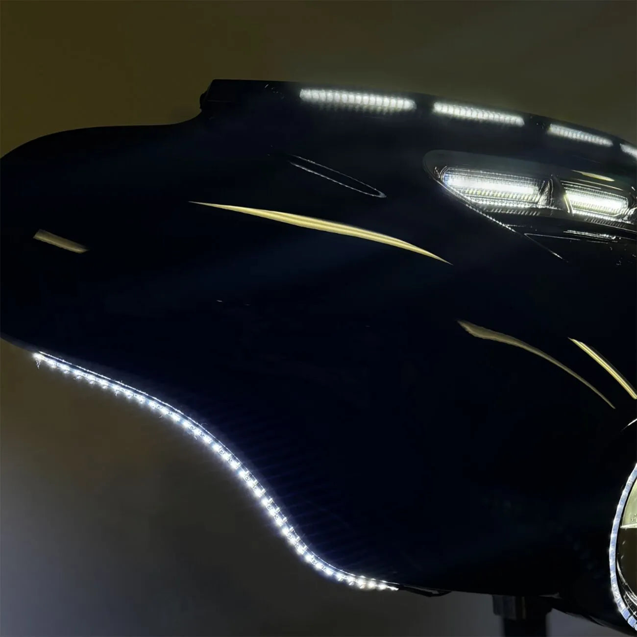 Custom Dynamics Dual Color Led Fairing Strips
