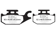 Klocki Hamulcowe Skuterowe Ebc Sfac Carbon Series