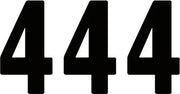 Factory Effex Pro Numbers Plate Graphic - Black 4