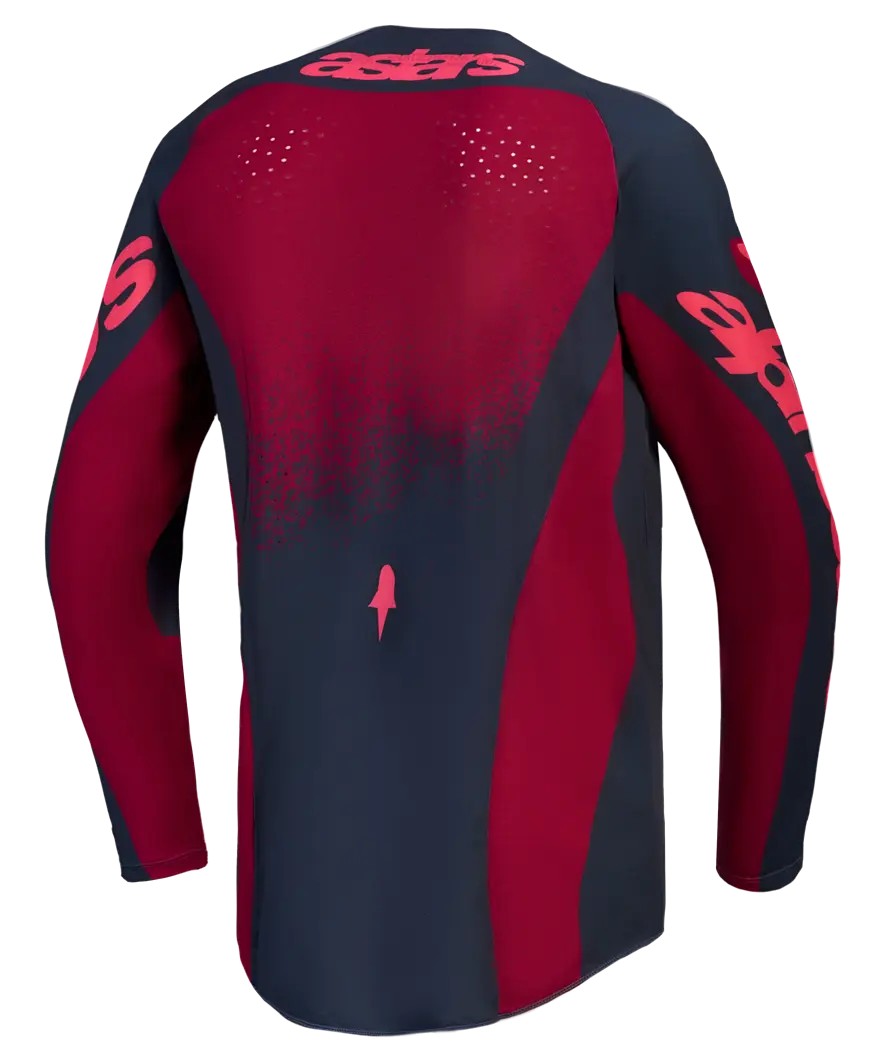 Alpinestars Stella Techstar Swan Jersey Crimson/Gray/Red
