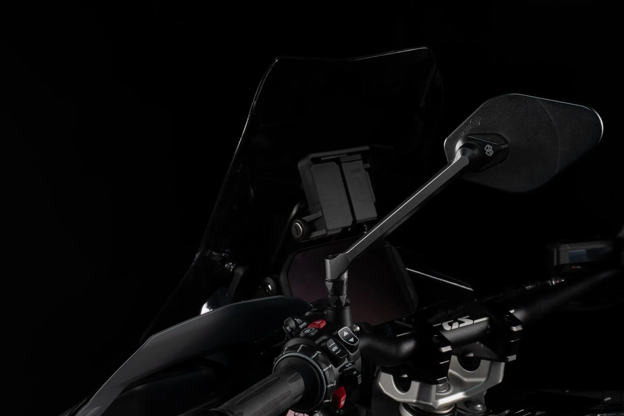 Gilles Tooling Stratos Mirror M8 Handlebar End