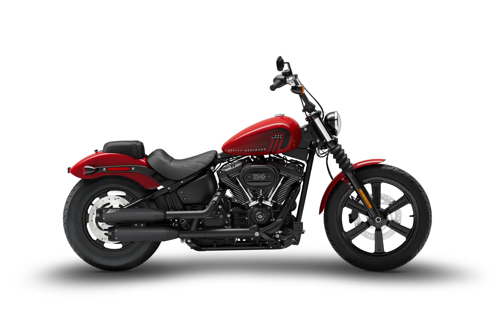 Zard Overlapped Slip-ons Tłumik Do Hd-softail M8 - Homologacja Drogowa ECE