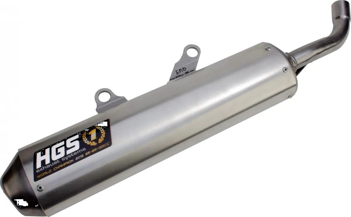 Hgs Tłumik 2-suwowy Aluminiowy z Końcówką Stalową