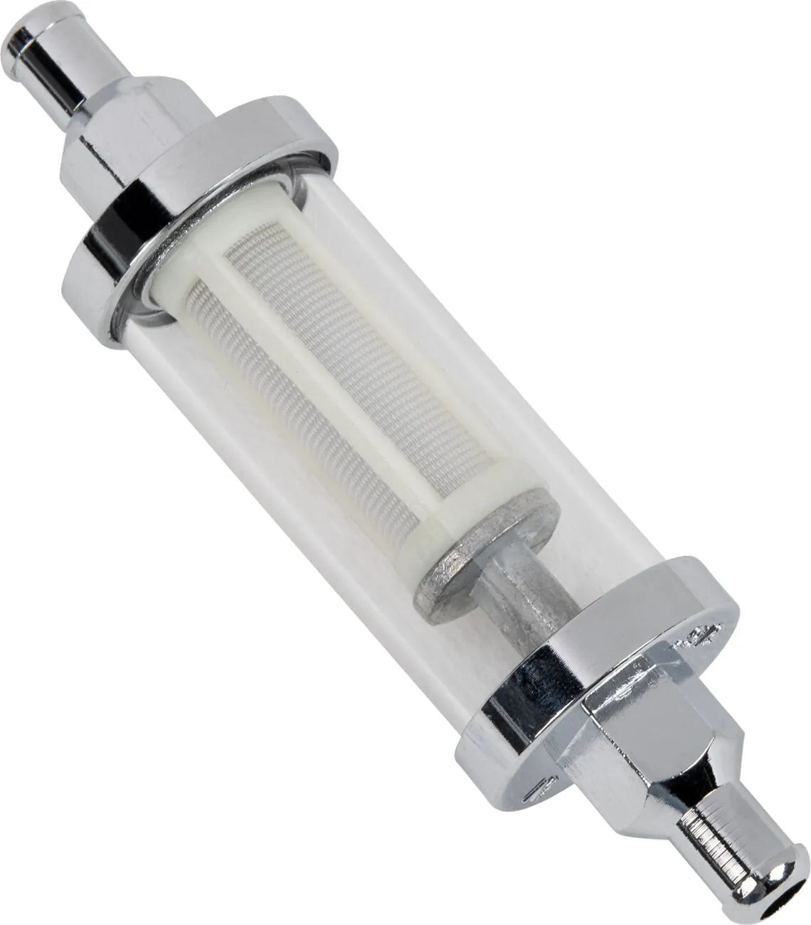 Drag Specialties Clear Fuel Filter For 1/4" Fuel Line