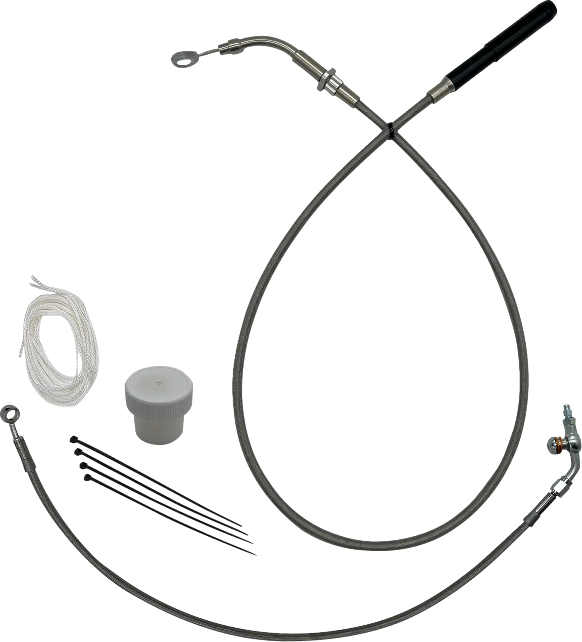 Fat Baggers Inc. EZ Install Handlebar Cable Kit for 14" Ape