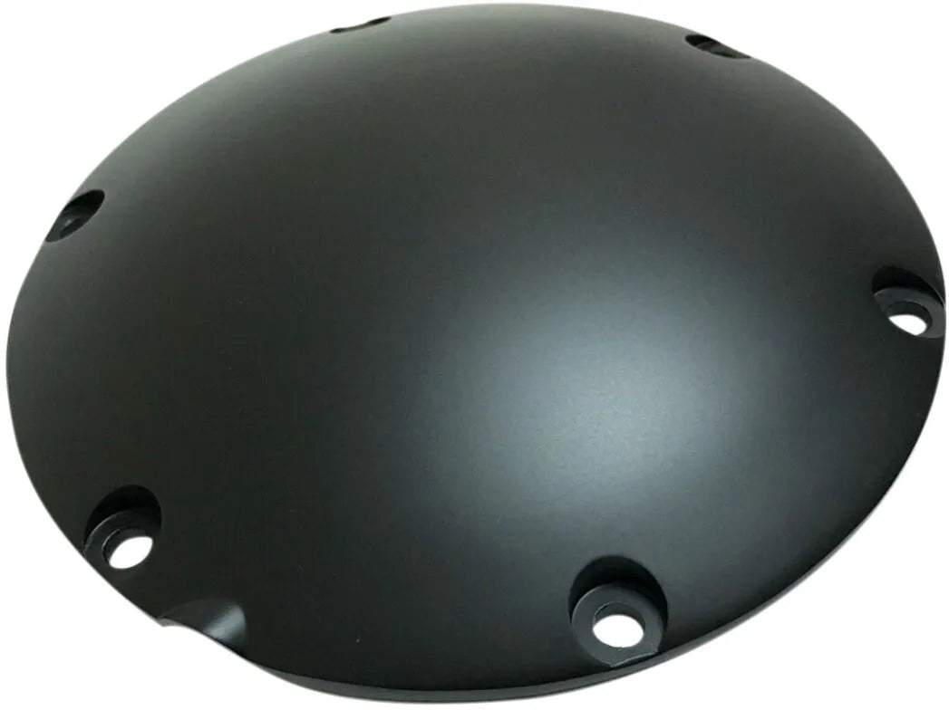 Drag Specialties Black Satin Aluminum Derby Cover for '06-'18