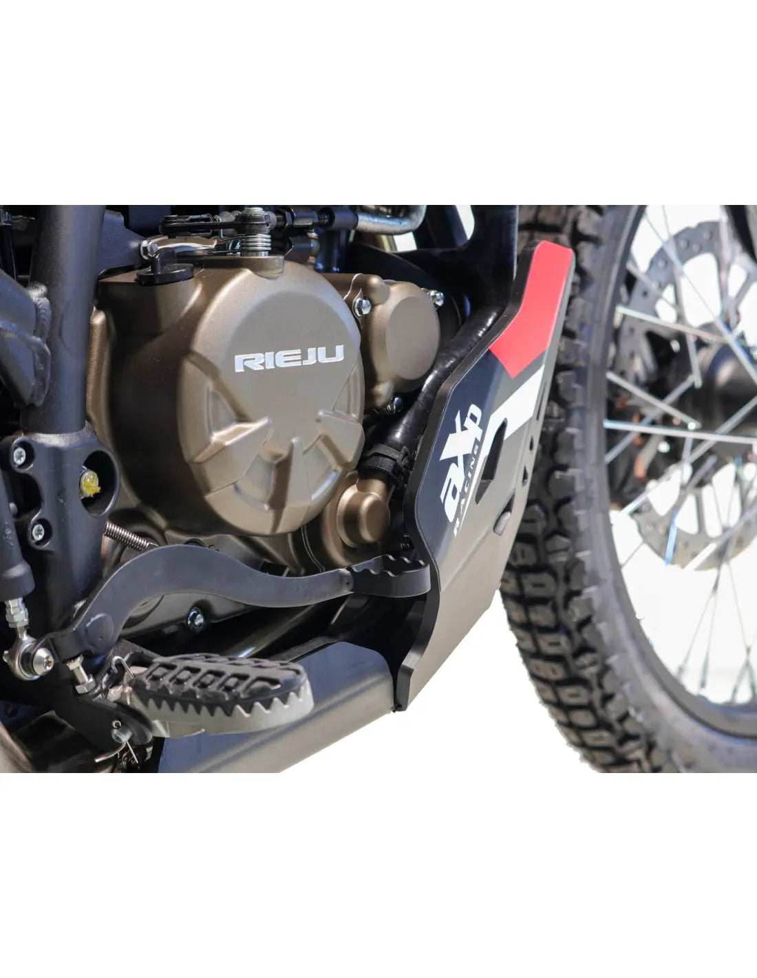 Axp Racing Adventure Skid Plate Black for Rieju Avent Rally 307