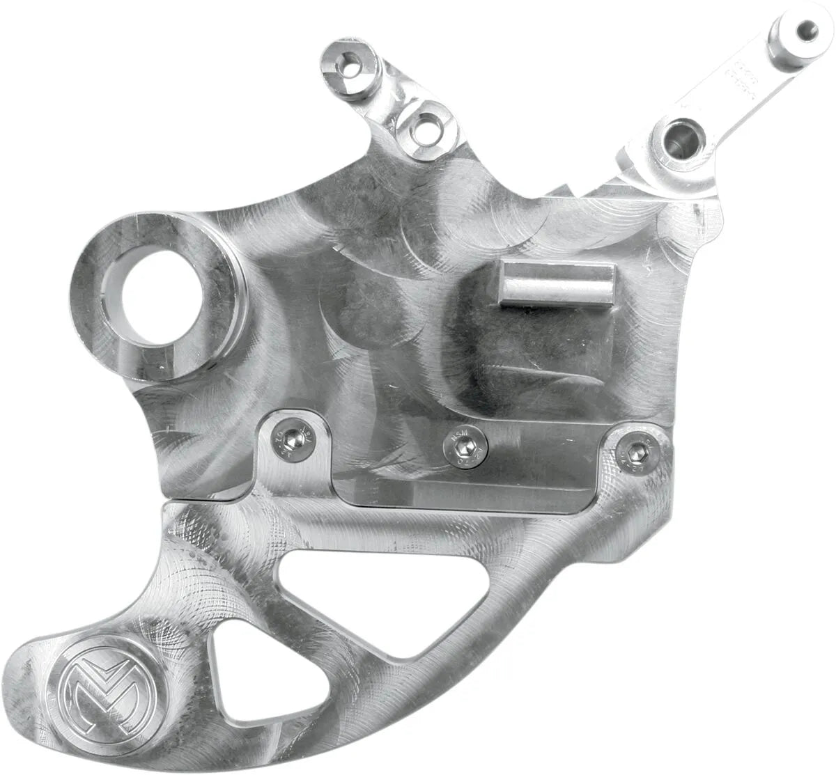 Osłona tarczy hamulcowej Moose Offroad Pro Shark Fin z uchwytem hamulca - Tył