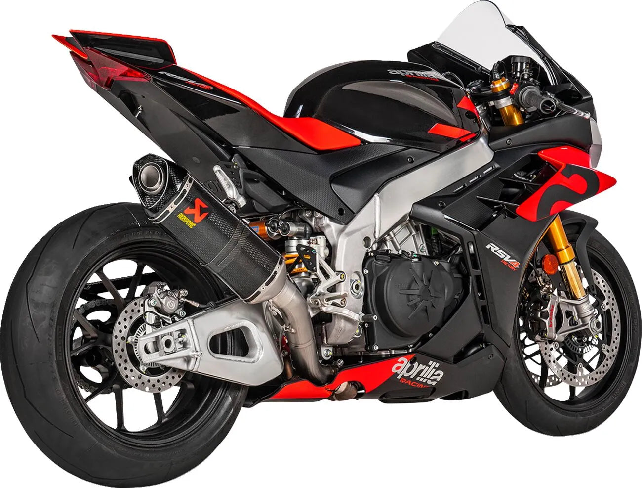 Tłumik Akrapovic Slip-on Line do Aprilia - Włókno Węglowe