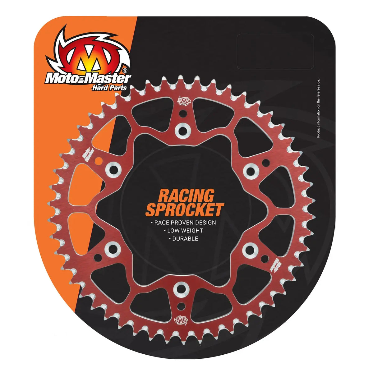 Moto-Master 520 43T Red Rear Sprocket for Honda
