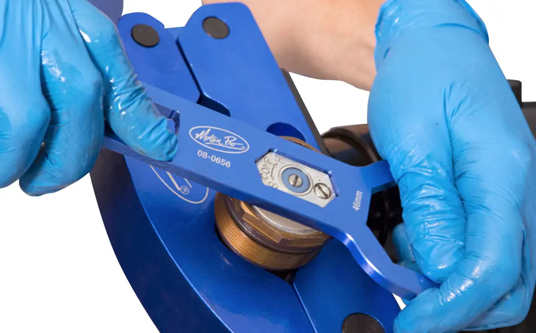 Motion Pro Fork Cap Wrench 46/50mm Blue for Showa MX Forks