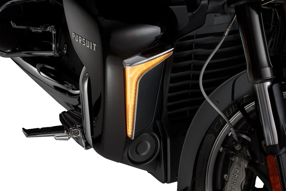 Ciro Fang® Lower Fairing Lights - Led, Chrome