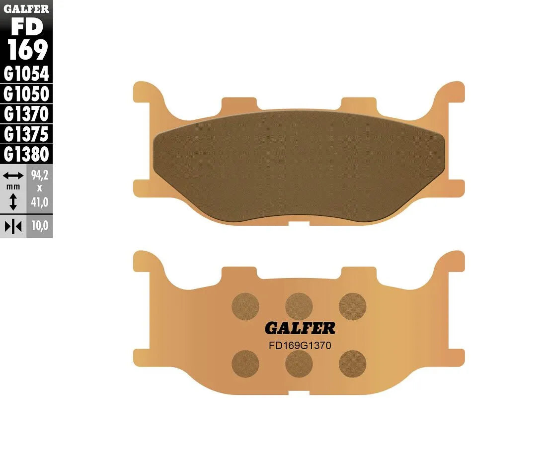 Galfer Hh Sintered Brake Pads - Front