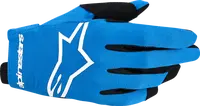Alpinestars Radar Gloves - Black/White/UCLA Blue