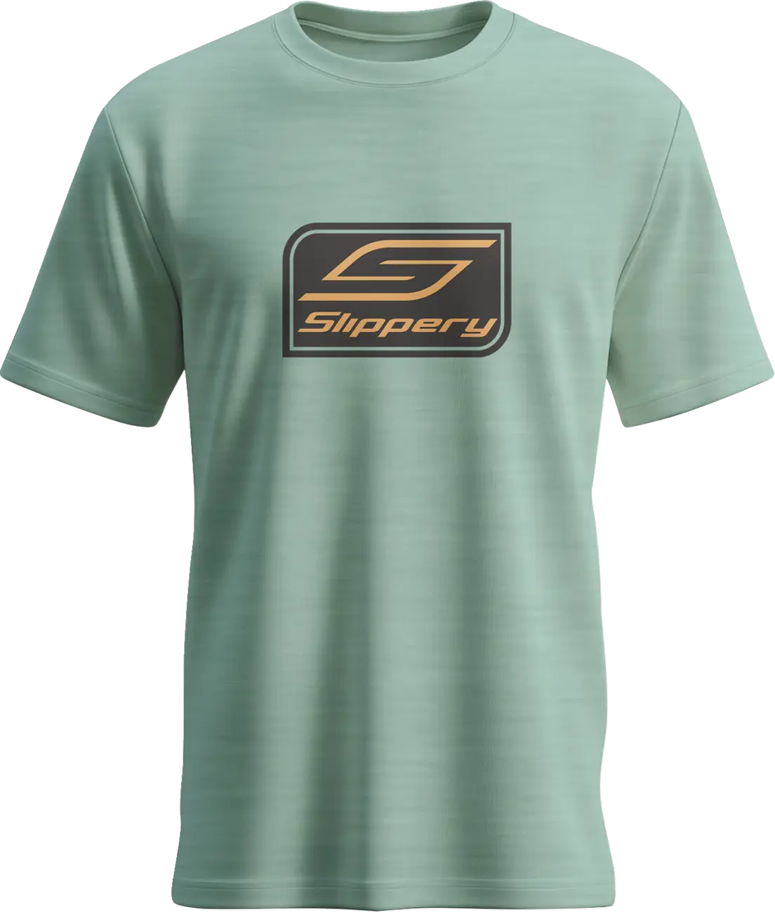 Slippery Crest T-Shirt Heather Dusty Sage