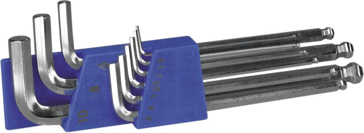 Motion Pro Ball-End Metric Hex Key Set 1.5-10mm
