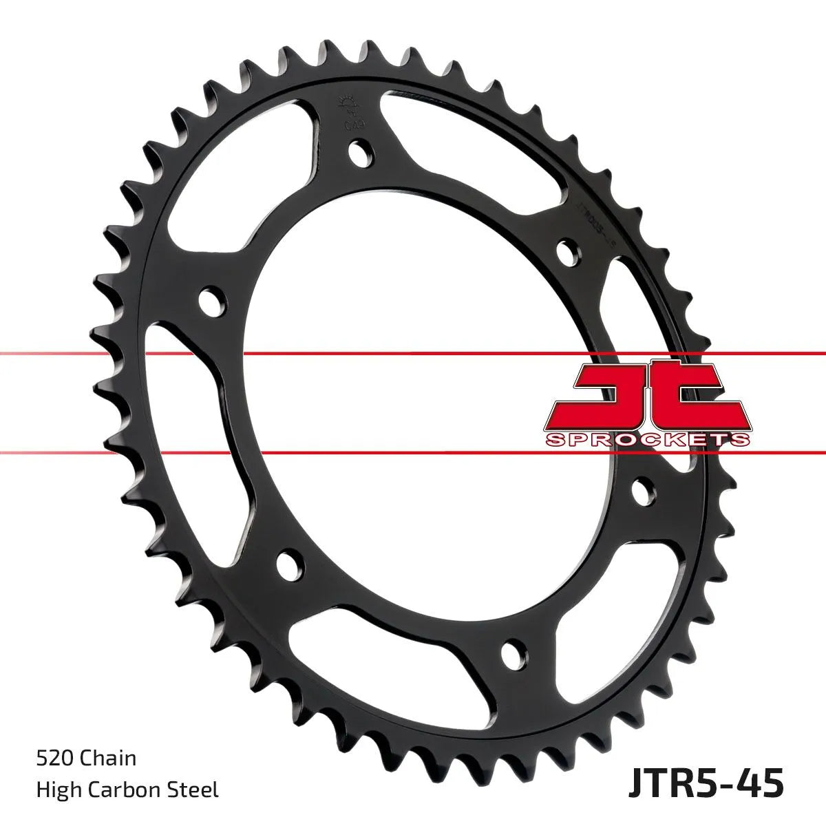 Jt Sprockets Steel Rear Sprocket - 520, 45t