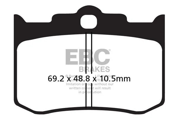 Klocki Hamulcowe Spiekane Ebc Fa-hh Series