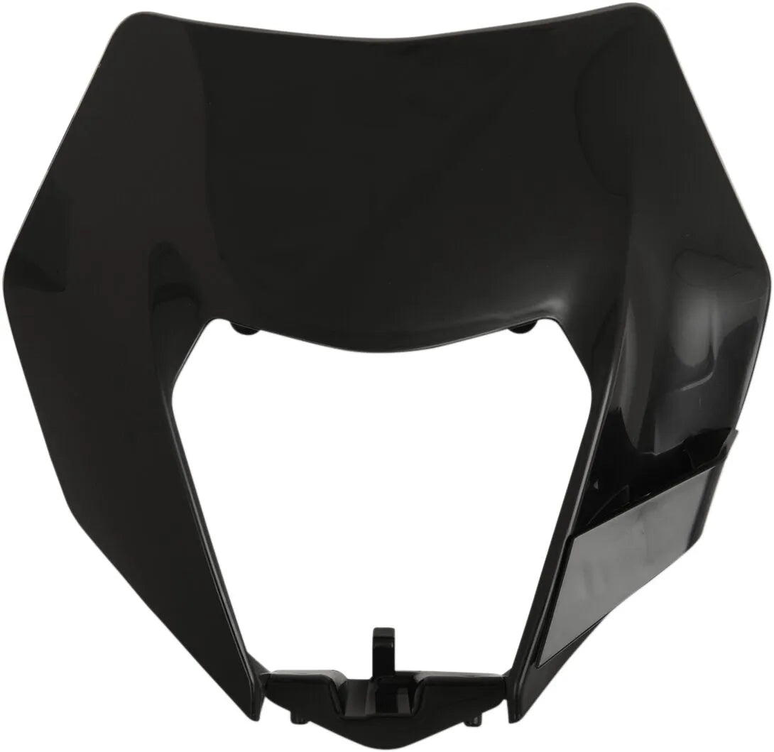 Ufo Headlight Plastic - Black