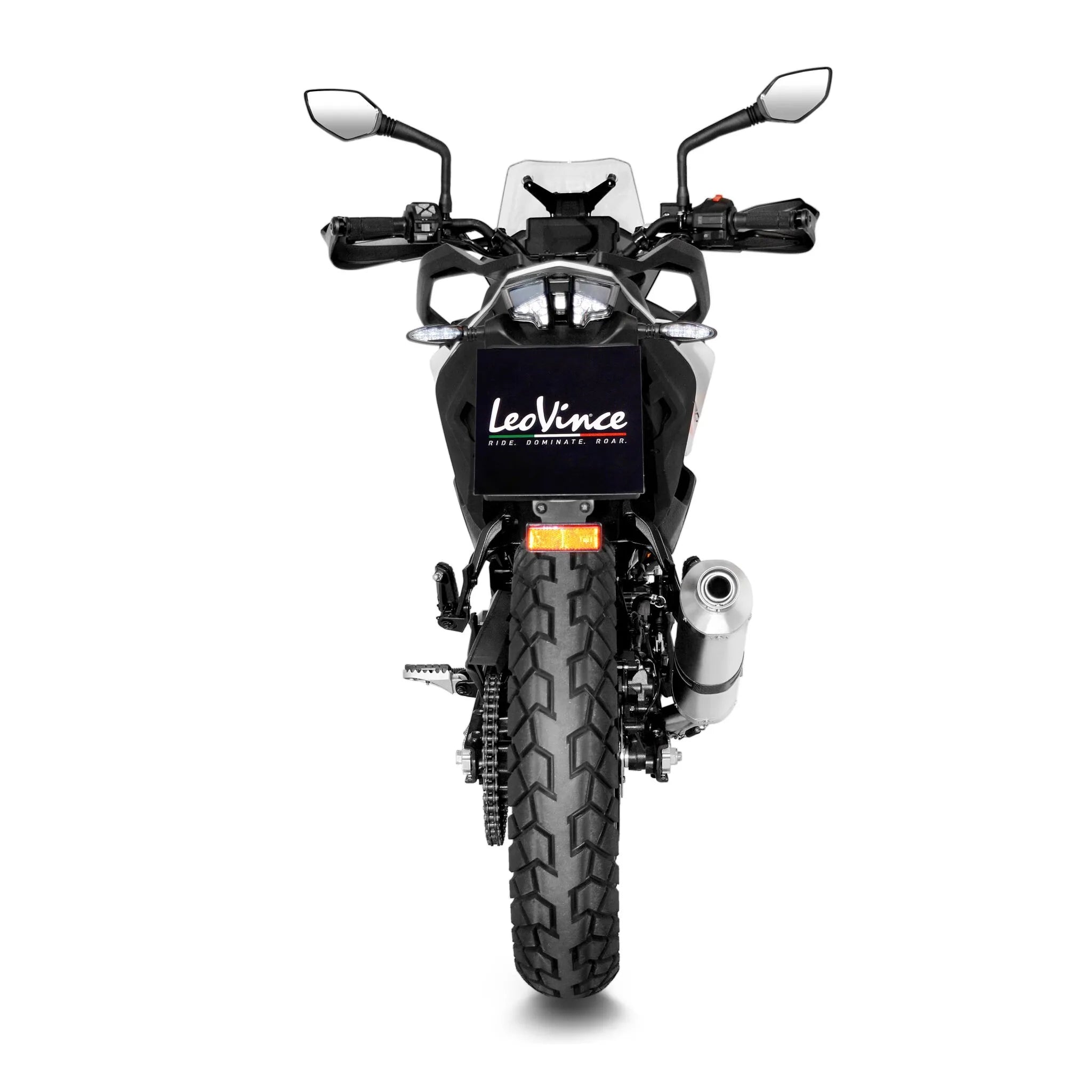 Leovince LV One Evo Tłumik Slip-On Ze Stali Nierdzewnej - Homologacja Drogowa ECE