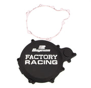 Boyesen Factory Clutch Cover - Black Anodized Aluminum