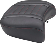 Mustang Wide Deluxe Touring Passenger Seat - For Harley Davidson