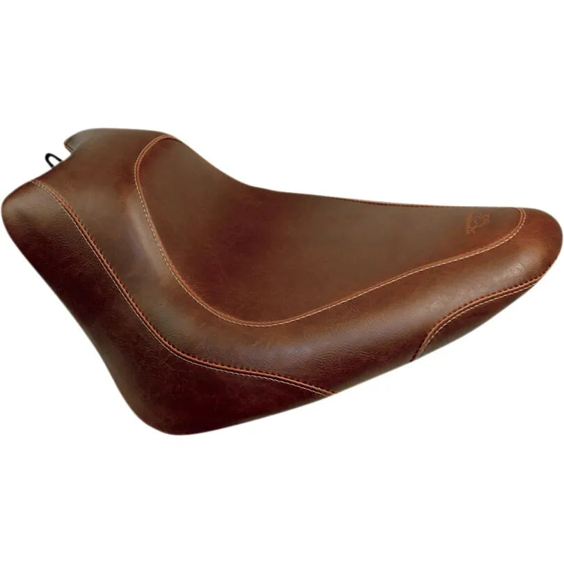 Mustang Wide Tripper Solo Seat - For Harley Davidson