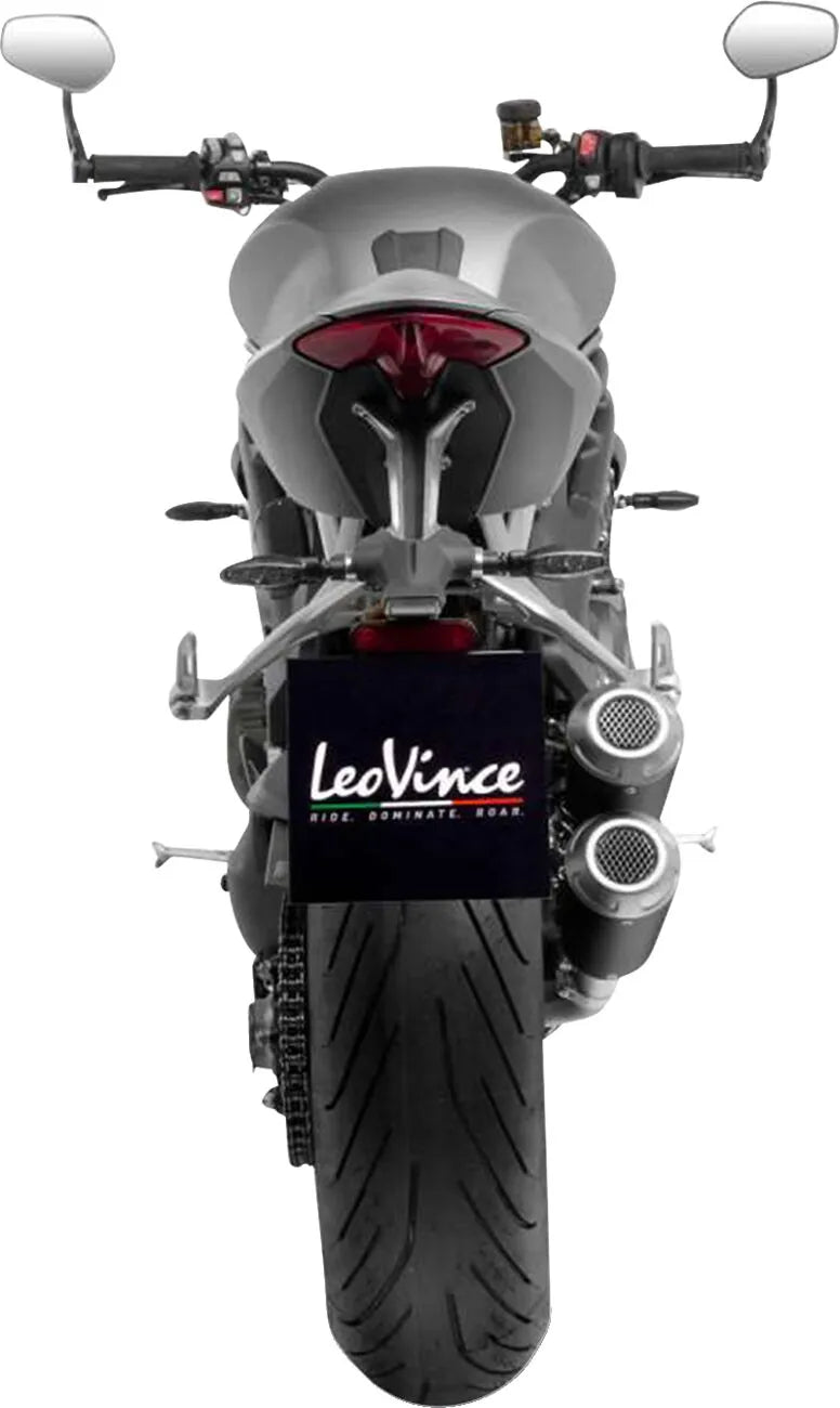 Tłumik Leovince LV-10 Slip-on - Homologacja Drogowa ECE
