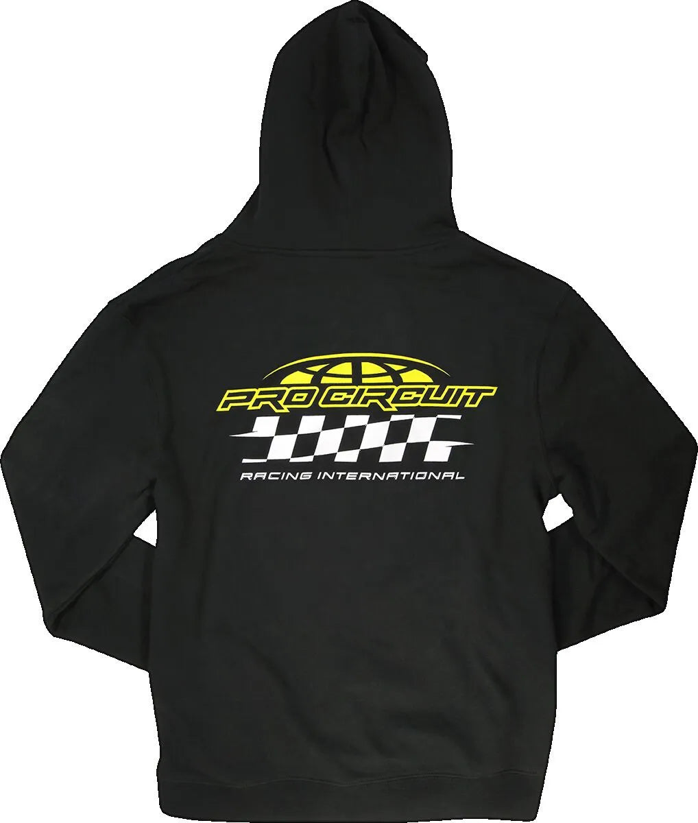 Pro Circuit Racer Zip Hoodie Black
