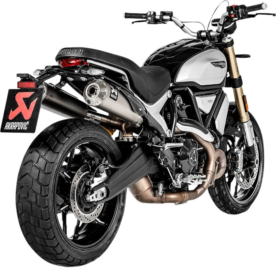 Tytanowa końcówka wydechu Akrapovic Slip-on Line - Homologacja drogowa ECE