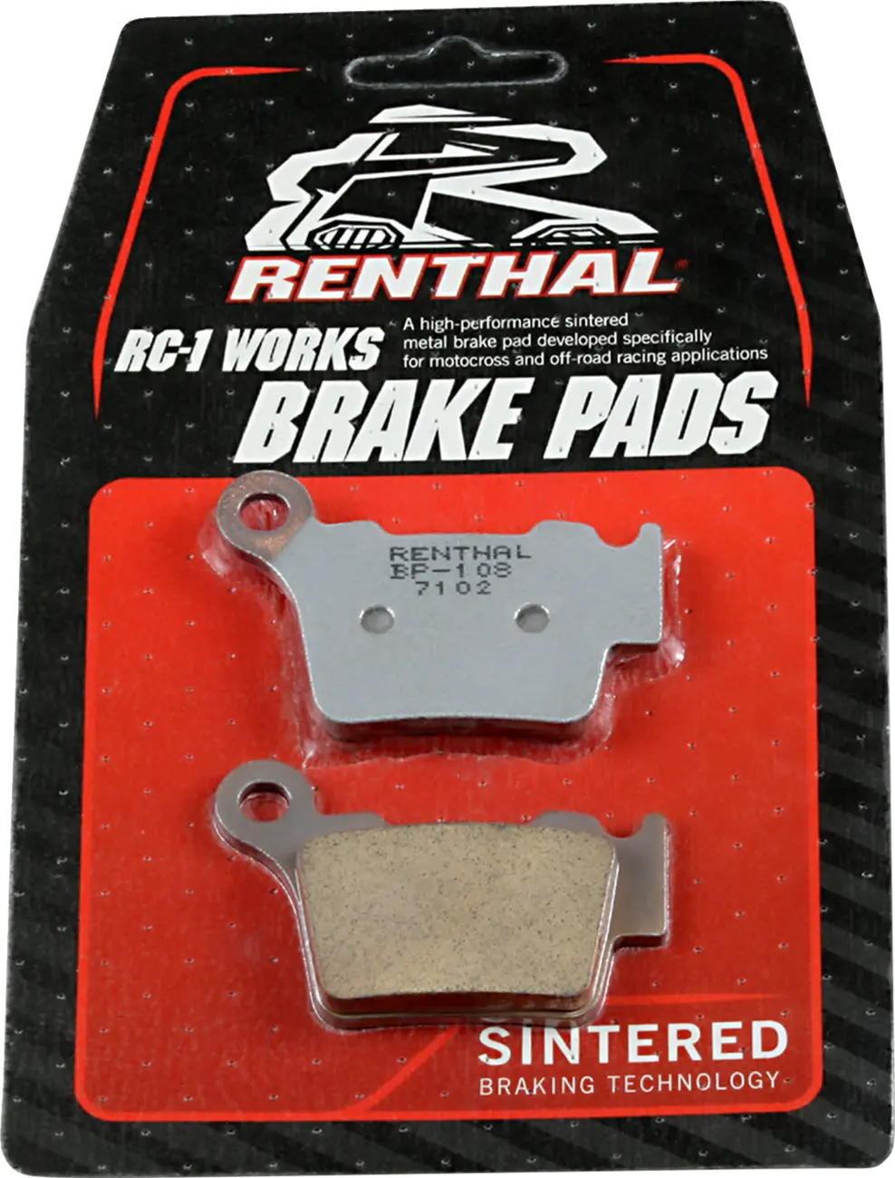 Renthal Rc-1 Works Brake Pads For Motocross - Rear