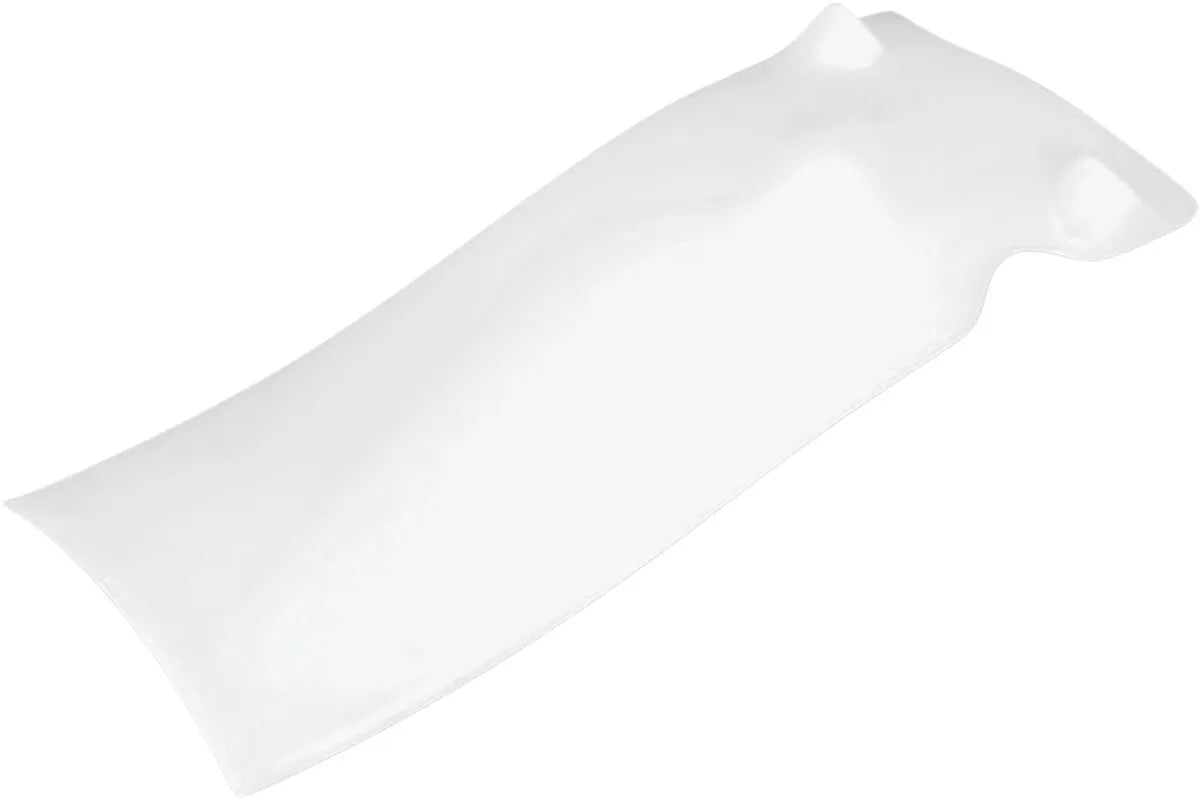 Ufo Replacement Plastic Mx Mud Plate Shock - White