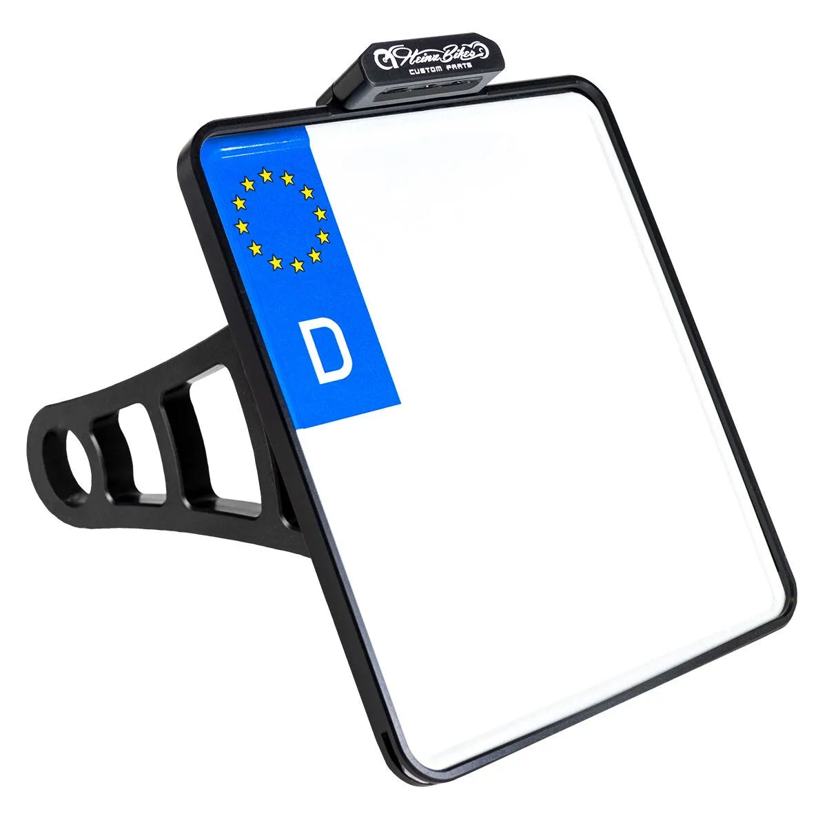 Heinz Bikes Side Mount License Plate Holder With Led