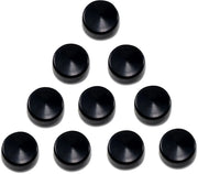 Drag Specialties 9/16" Hex Bolt Covers Black for Harley-Davidson