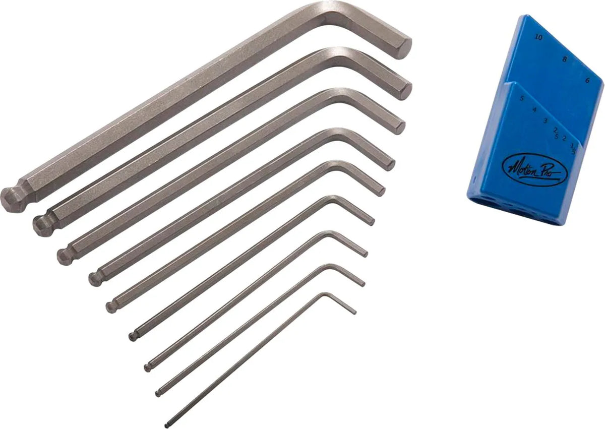 Motion Pro Ball-End Metric Hex Key Set 1.5-10mm