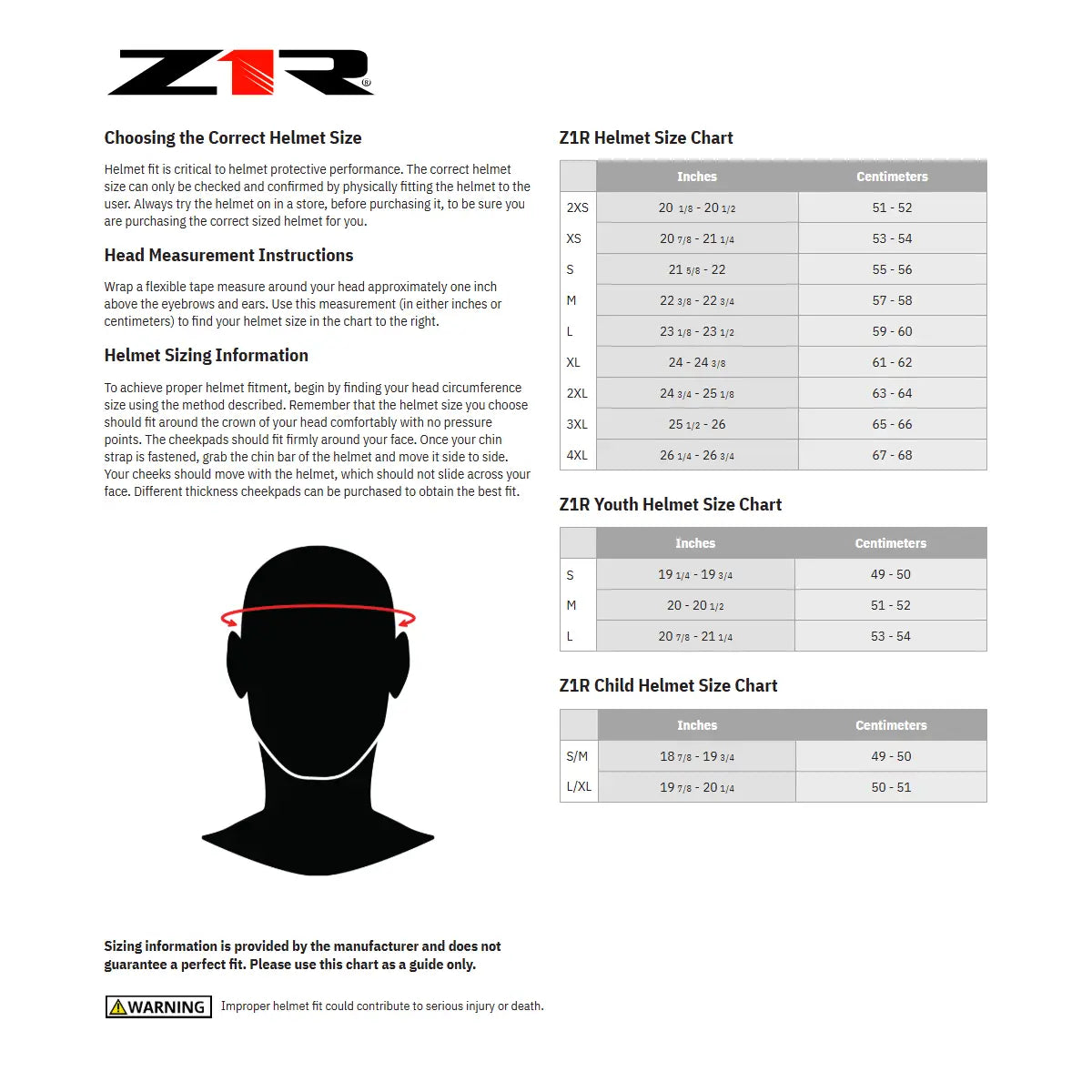 Z1r Range 2.0 Voyager Helmet - Dual Sport