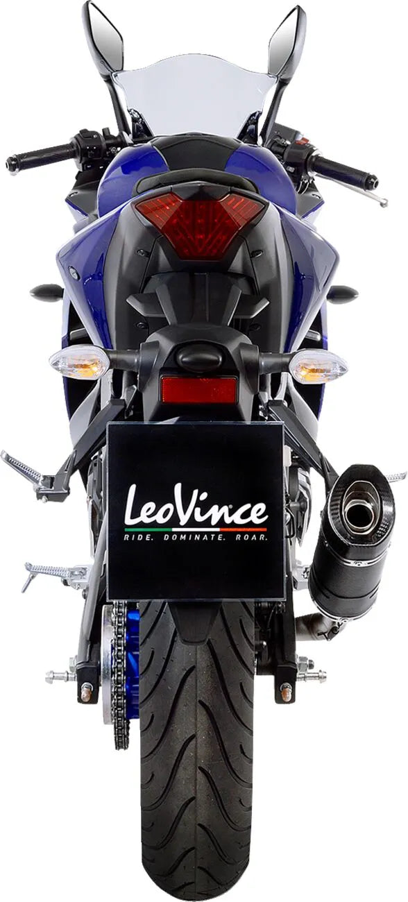Leovince Lv Pro Carbon Tłumik Nakładany - Homologacja Drogowa ECE